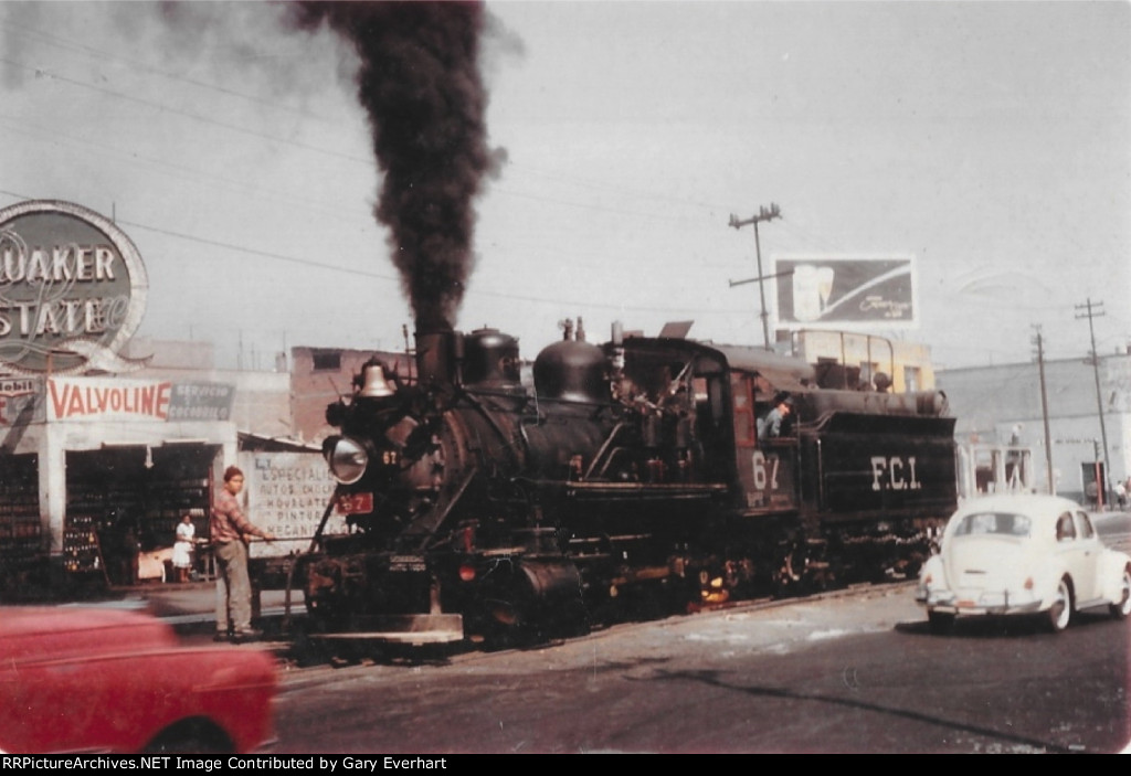 FCI 2-8-0 #67 - Ferrocaril Interoceanico de Mexico